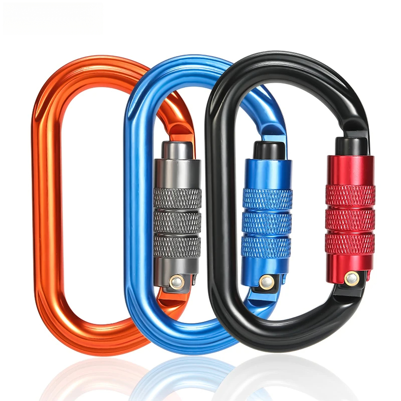 Screw Lock Carabiner D‑Shape A - огляд і ціна Carabiner Locking D