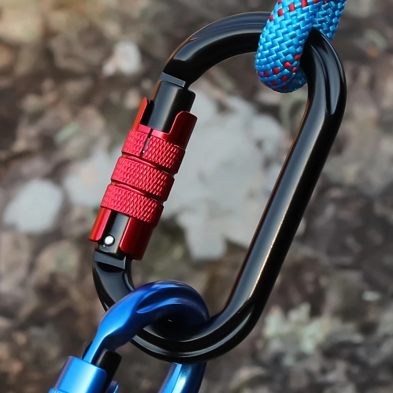 Screw Lock Carabiner D‑Shape A - огляд і ціна Carabiner Locking D