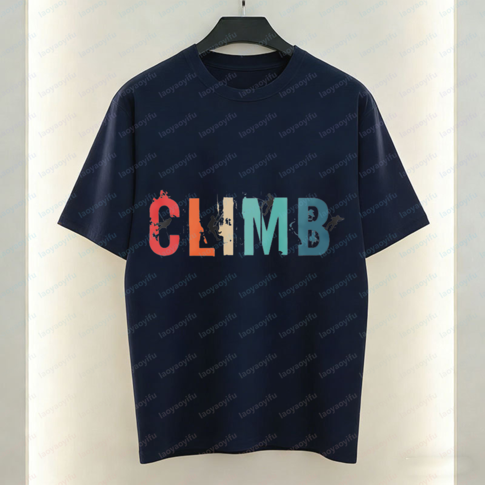 Climb Graphic Cotton Tshirts O - огляд і ціна Outdoor Adventures Clothing