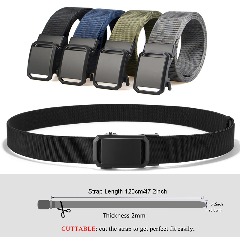 Men's Belt Tactical Canvas Aut - огляд і ціна Outdoor Adventure Training
