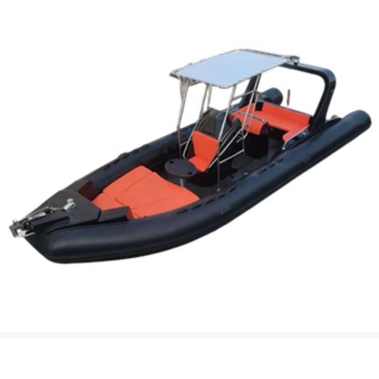 RIB760 Fiberglass Rigid Inflat - огляд і ціна Outdoor Adventure Hull