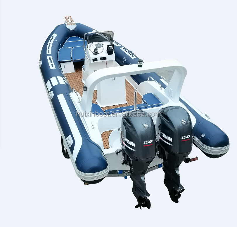 RIB760 Fiberglass Rigid Inflat - огляд і ціна Outdoor Adventure Hull