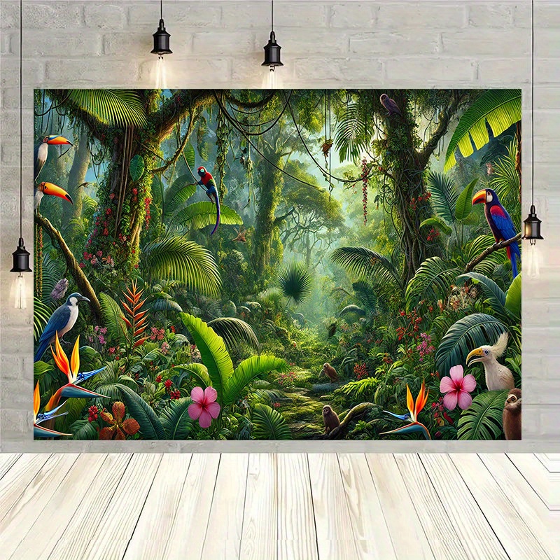 1pc Jungle Adventure Backgroun - огляд і ціна Outdoor Adventure Background